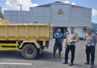 Satlantas Polres Pamekasan Gencar Berikan Himbuan dan Sosialisasi, Bagi Dump Truk Agar Memasang Terpal